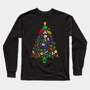 Ugly Science Christmas Tree Long Sleeve T-Shirt